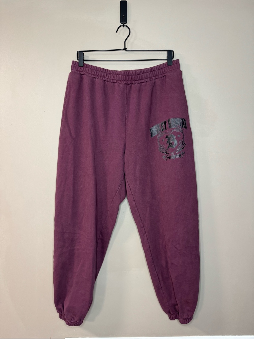 Bailey Sarian Suspish Jogger Sweatpants